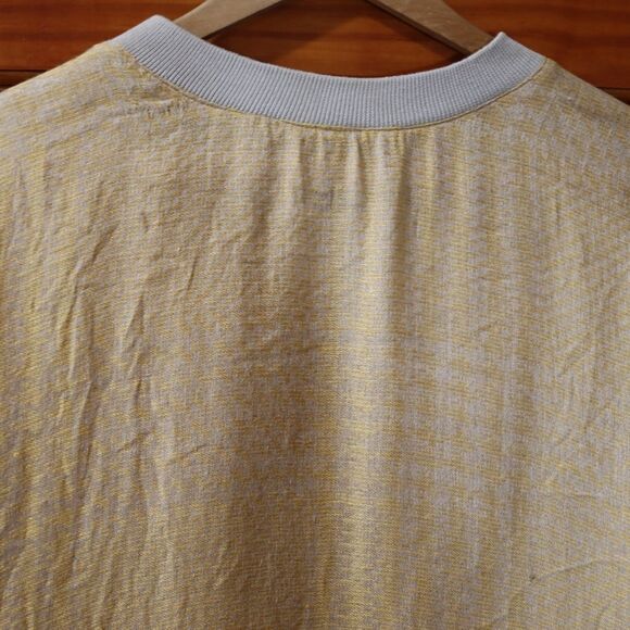 Prontto Moda Gold Linen Men’s Shirt Classic Relaxed Fit New With Tags - Picture 2 of 10